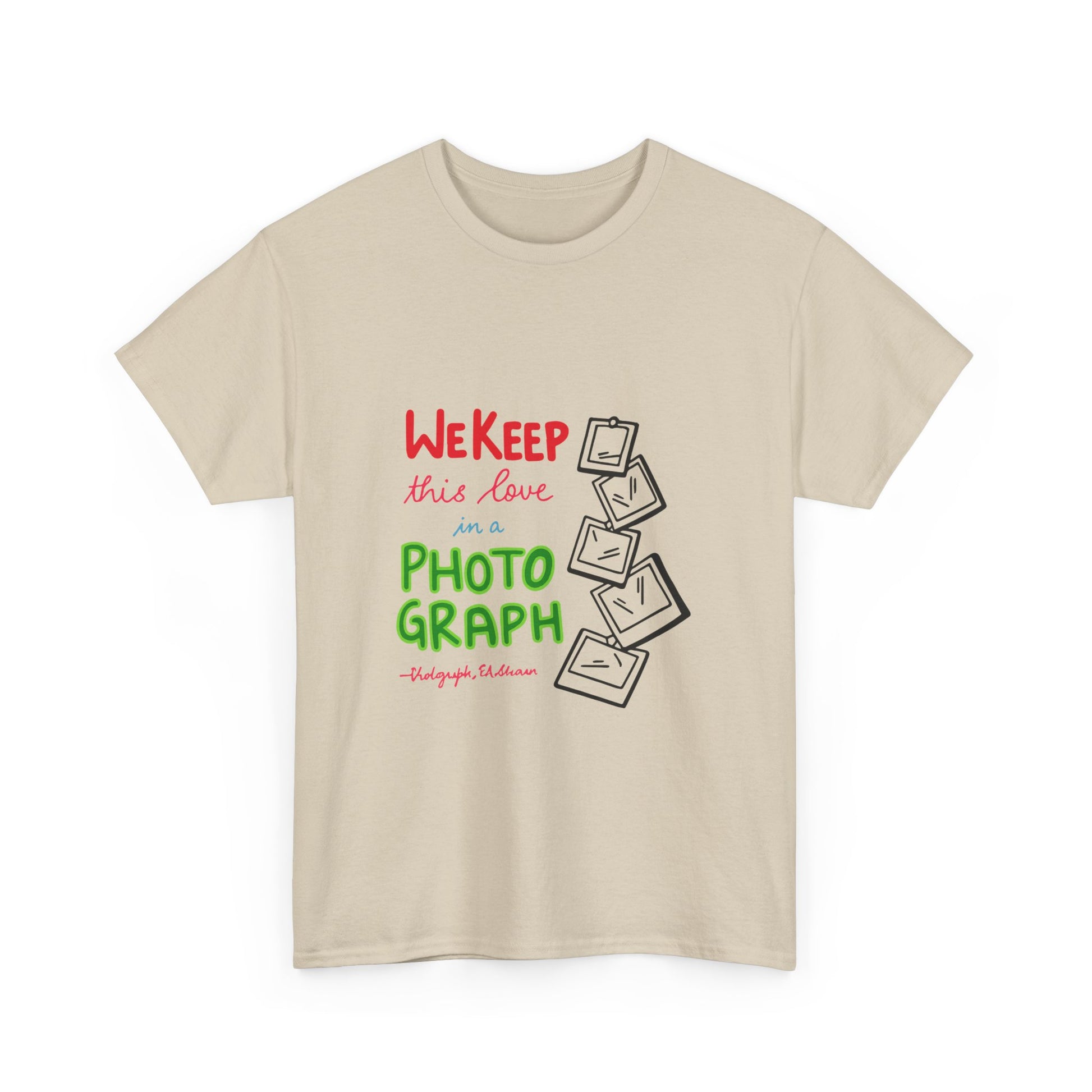 White Paw Print Unisex Heavy Cotton Tee Printify