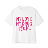 Love & Energy Unisex Oversized Boxy Tee - snazzymerch