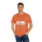 Bold Block Letter Graphic Unisex Garment-Dyed T-shirt - snazzymerch