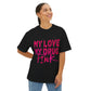 Love & Energy Unisex Oversized Boxy Tee - snazzymerch