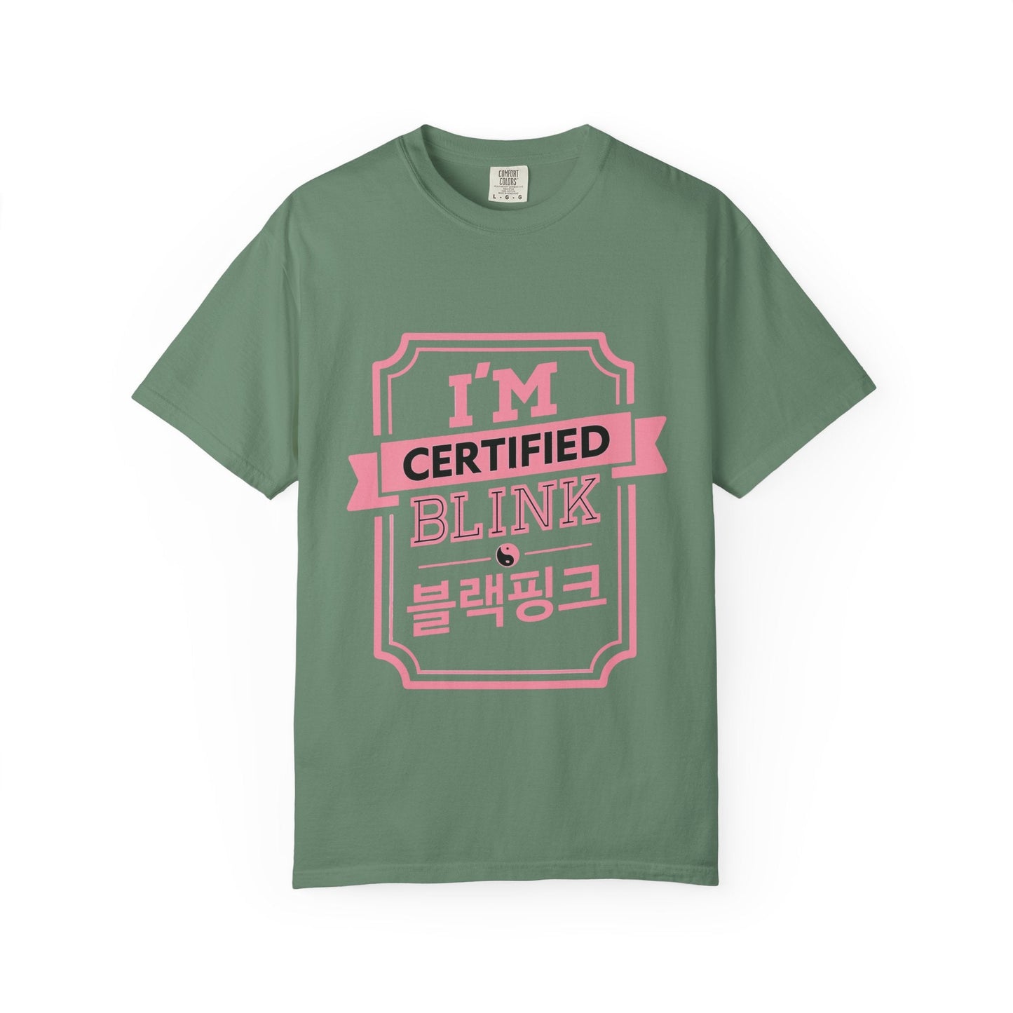 Certified BLINK Badge – Dyed T-shirt Printify