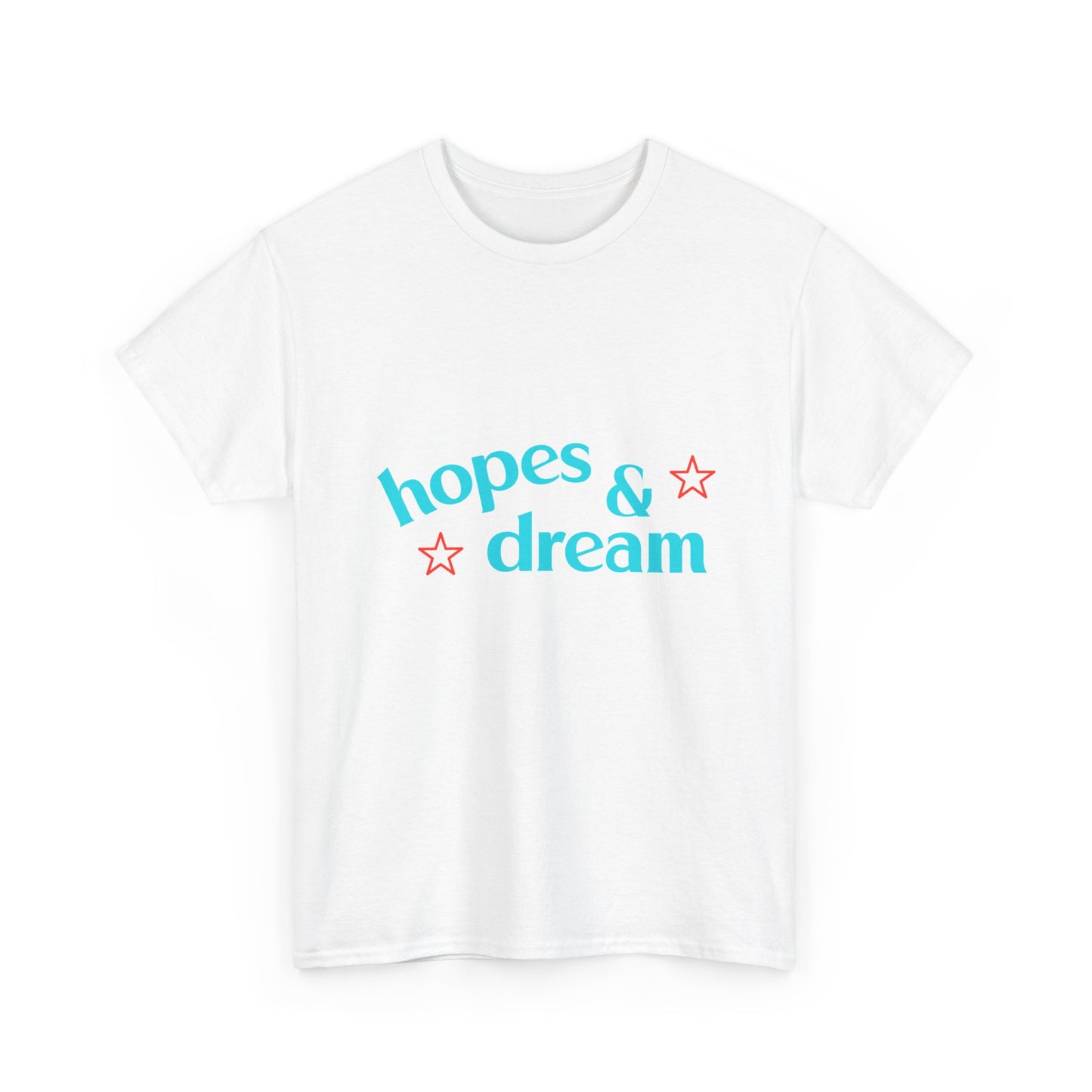 Hopes & Dreams Star Unisex Heavy Cotton Tee - snazzymerch