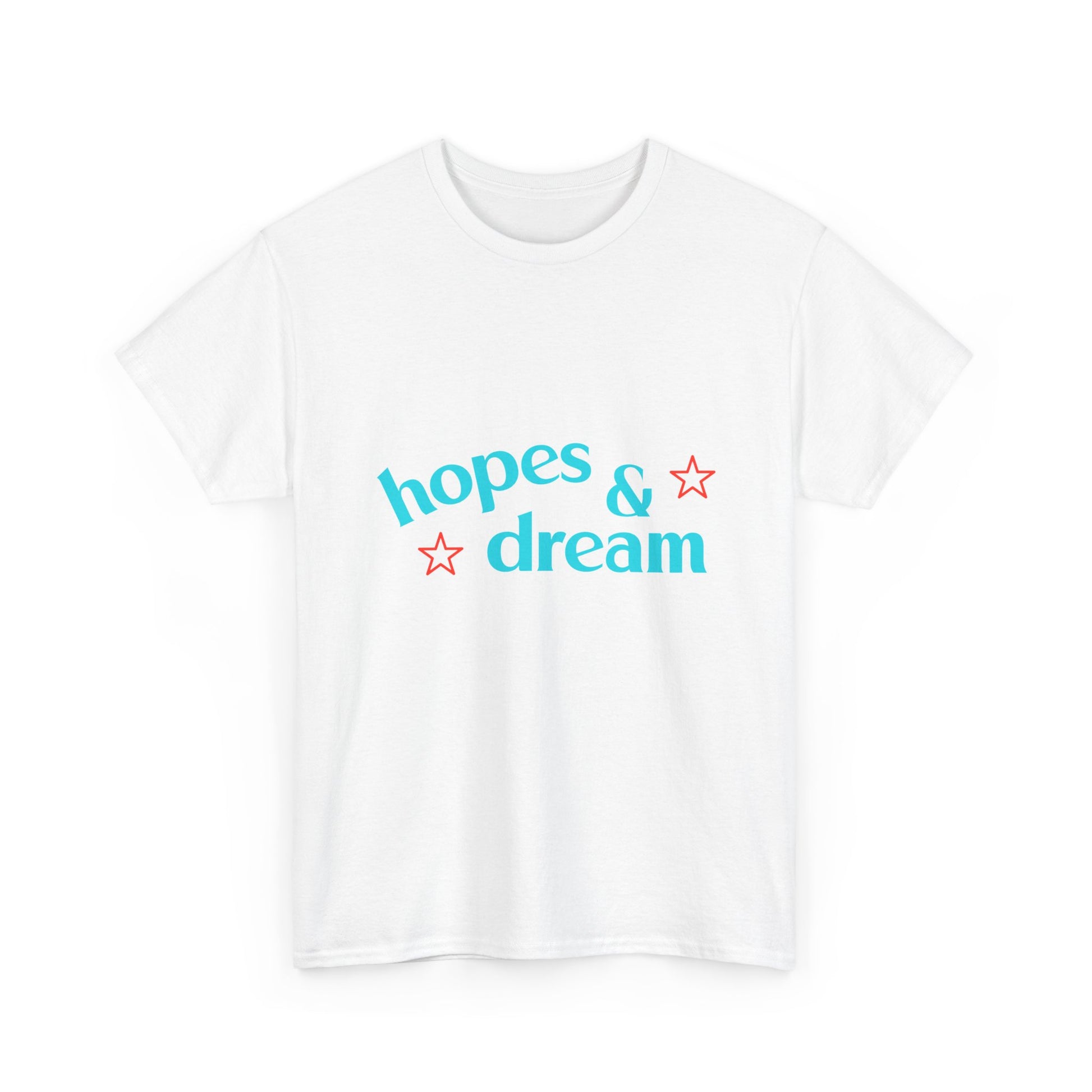 Hopes & Dreams Star Unisex Heavy Cotton Tee - snazzymerch