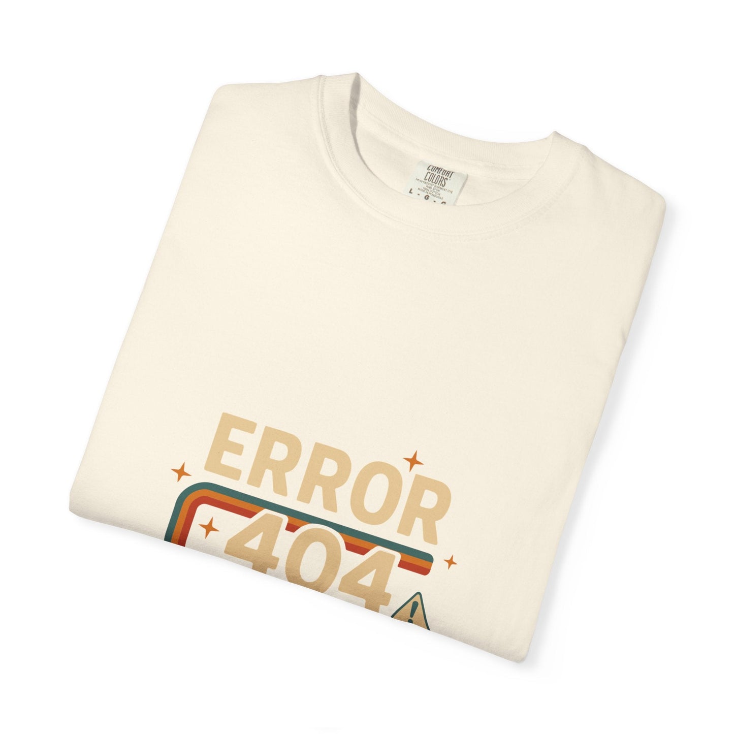 Unisex Garment-Dyed T-shirt – Snazzy Error 404 Edition Printify