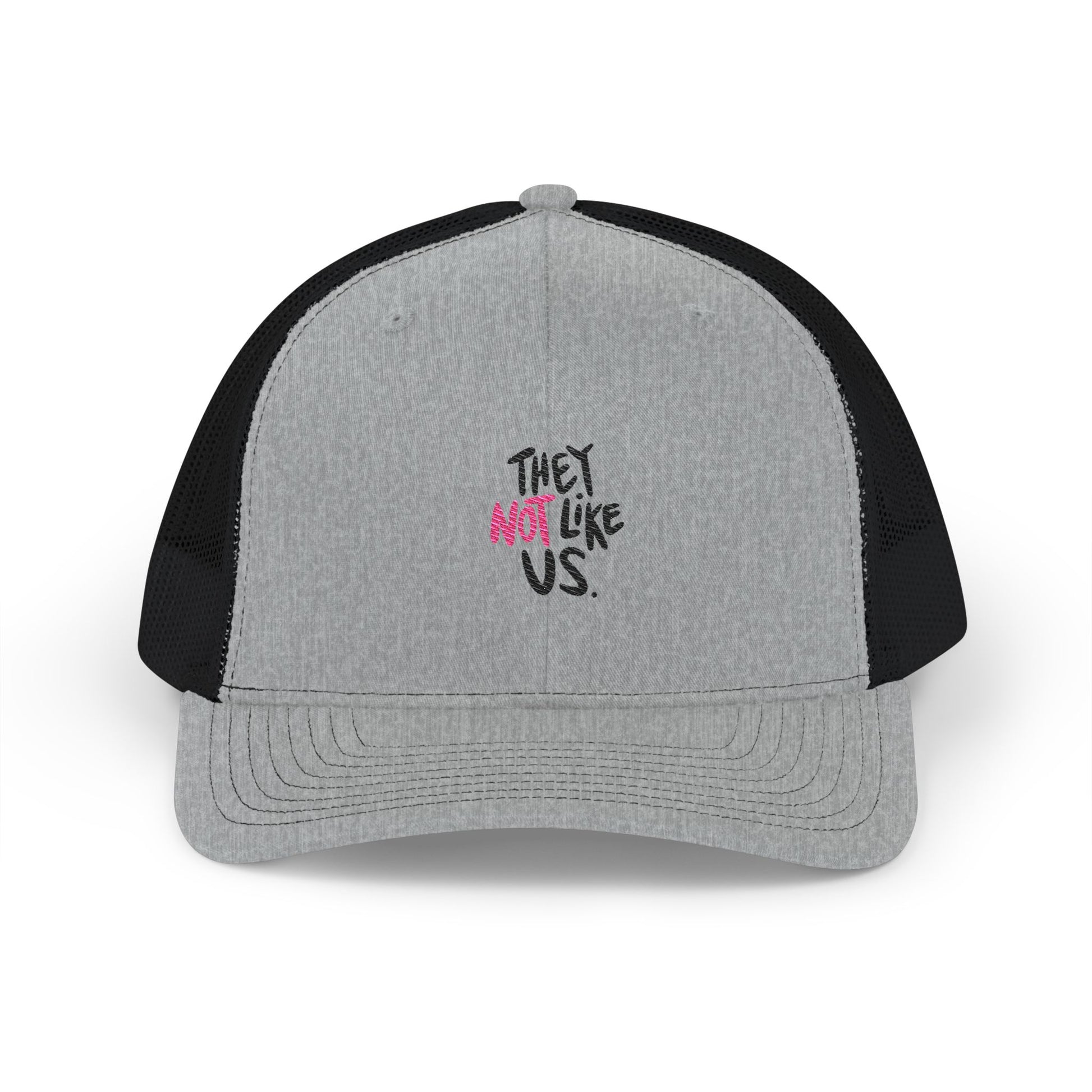 . Bold “NOT” Statement Snapback Trucker Cap - snazzymerch