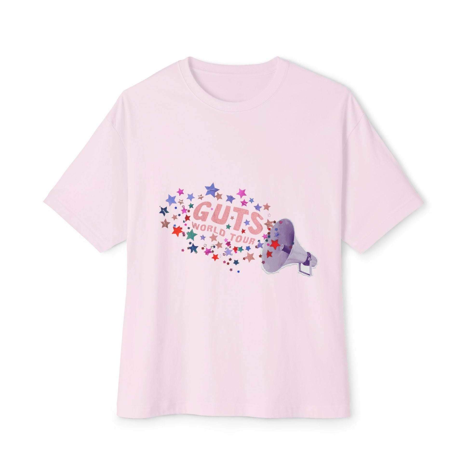 Guts World Tour Megaphone-Oversized Tee Printify
