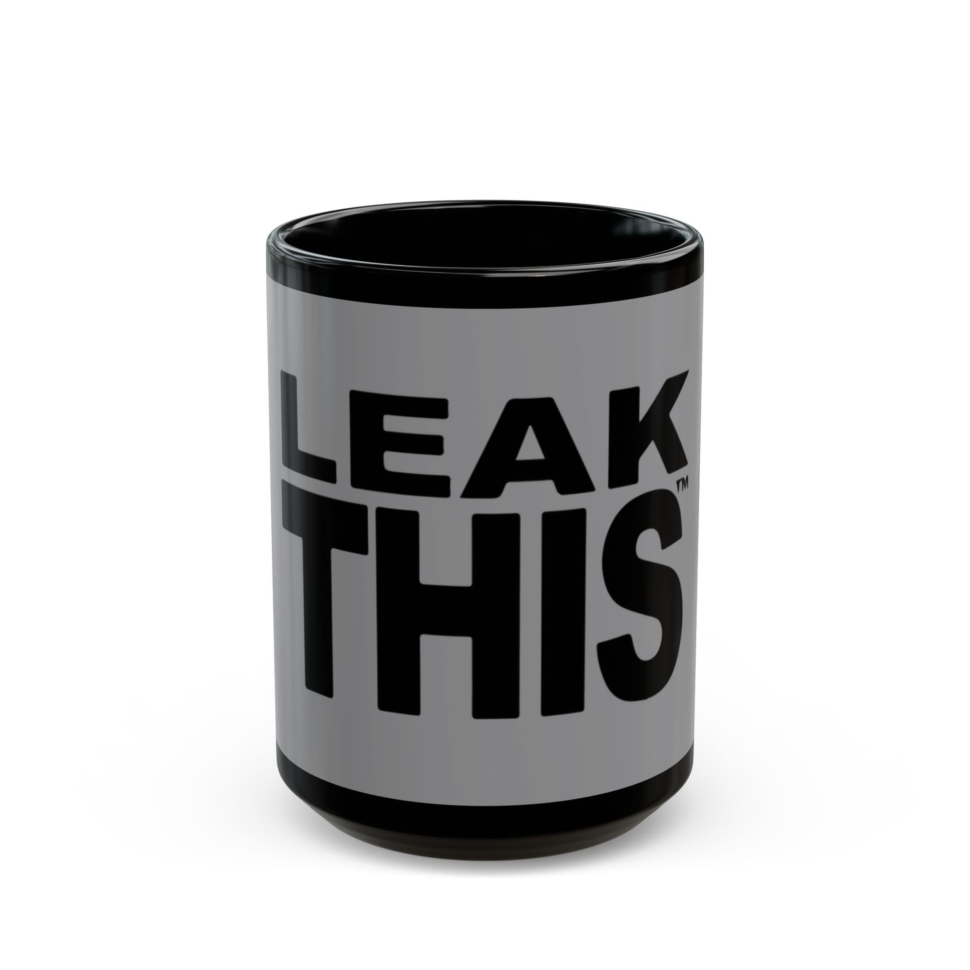 Bold Lettering Black Mug (11oz, 15oz) - snazzymerch