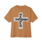 Lady Cross Mayhem-Unisex Oversized Tee Printify