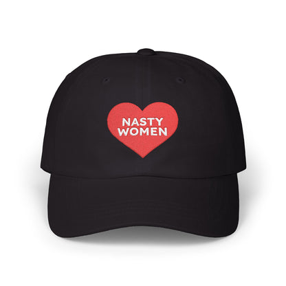 Nasty Women Heart Classic Dad Cap Printify