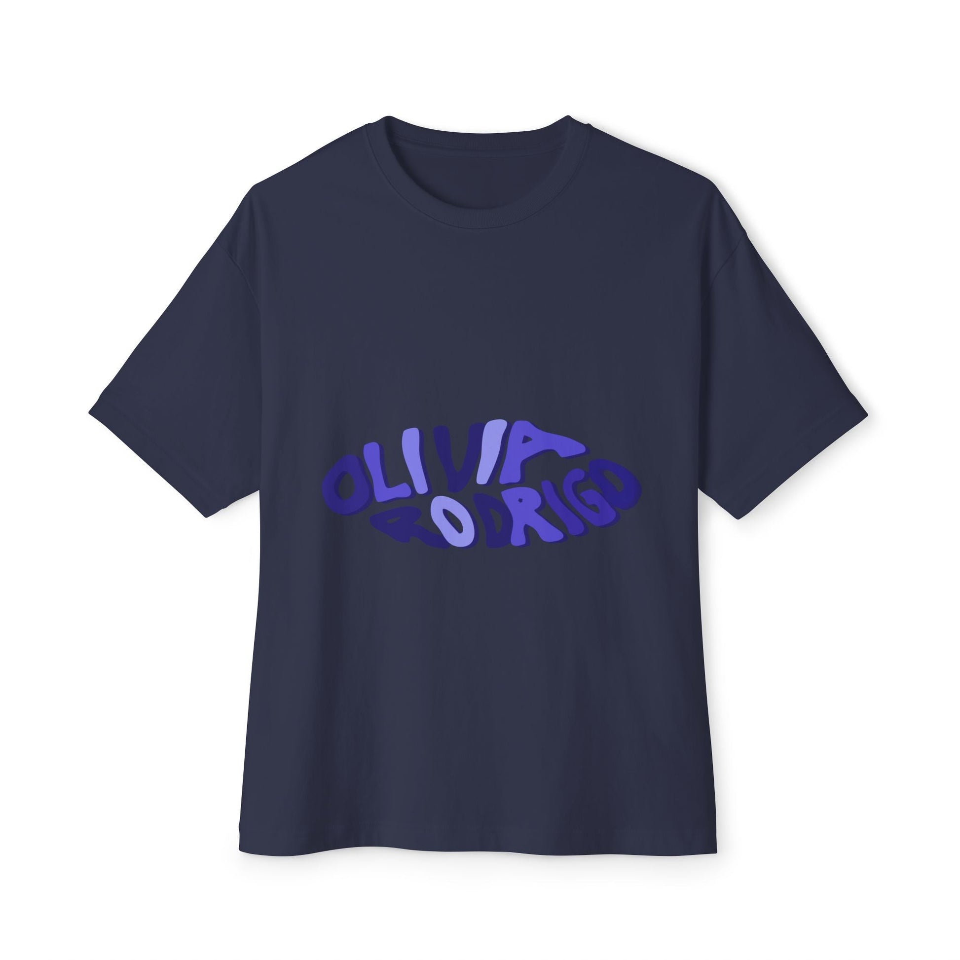 Olivia Rodrigo Wavy Text-Oversized Tee Printify