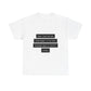 Emotional Line Text Unisex Heavy Cotton Tee - snazzymerch