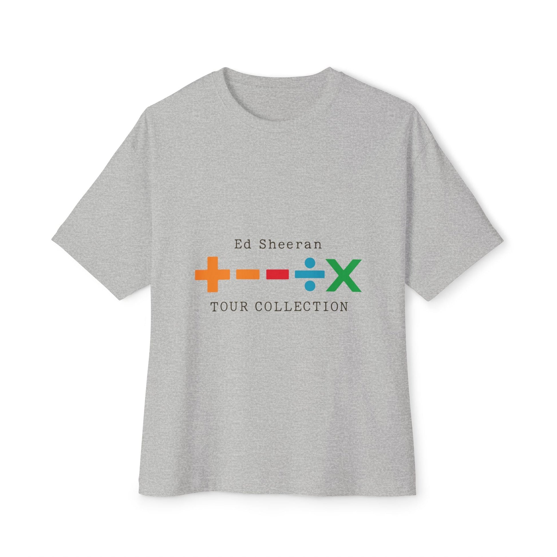 Unisex Oversized Boxy Tee – Ed Sheeran Edition Printify