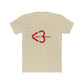 Minimal Heart Icon Unisex Cotton Tee - snazzymerch