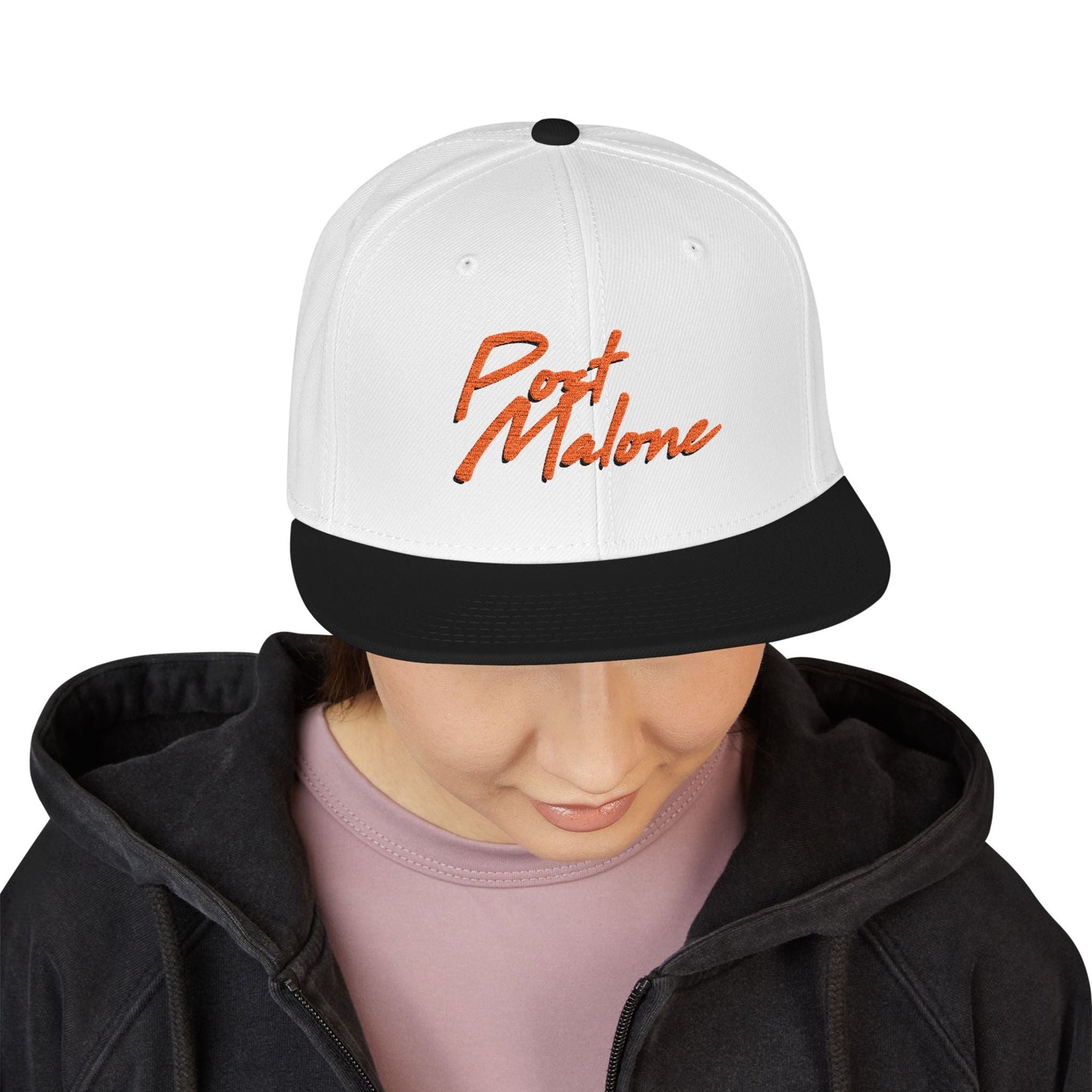 Snapback (Embroidery) – Post Melone Name Design Printify