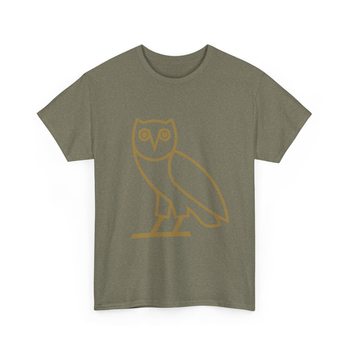 Classic Owl Heavy Cotton Tee Printify
