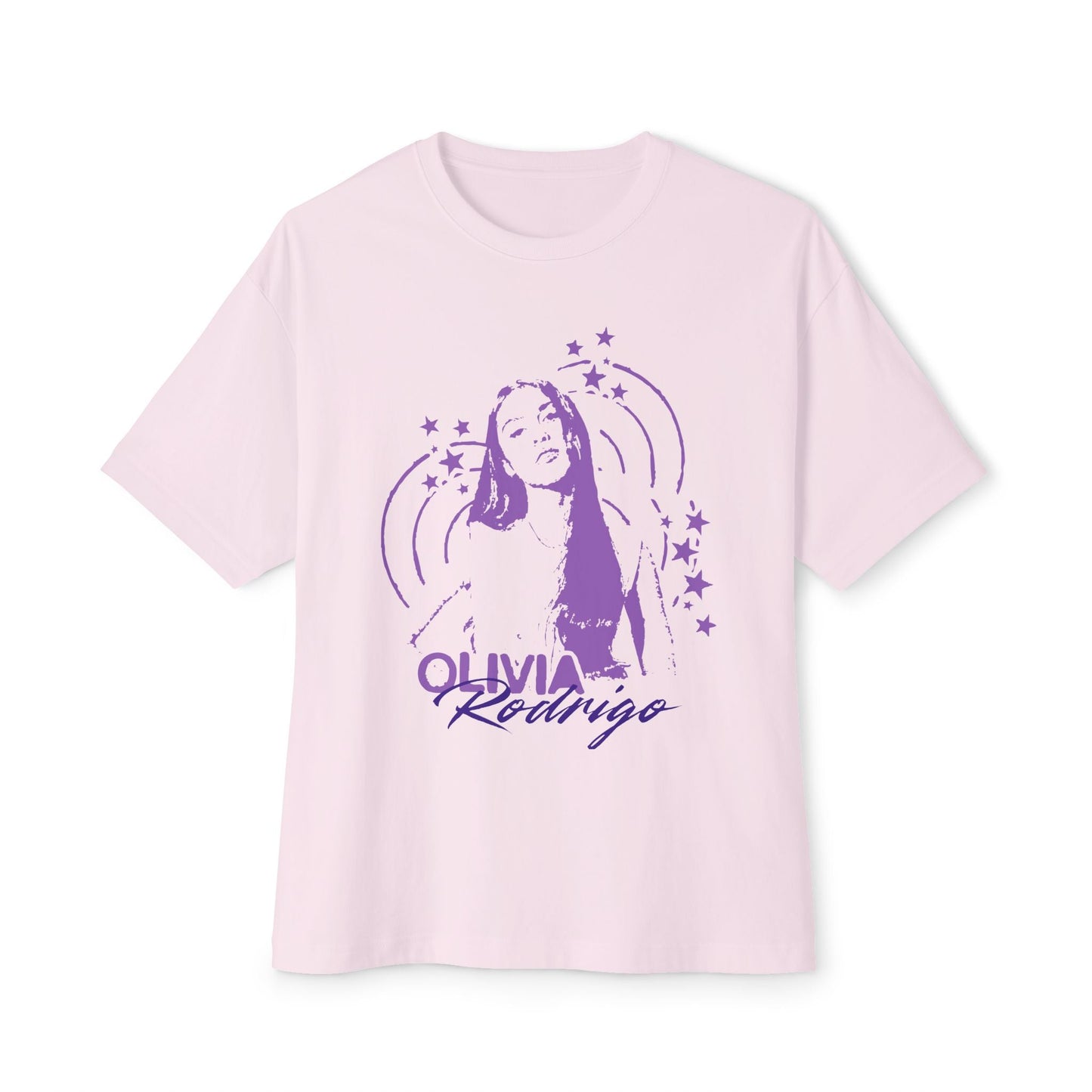 Olivia Rodrigo Star Portrait-Oversized Tee Printify