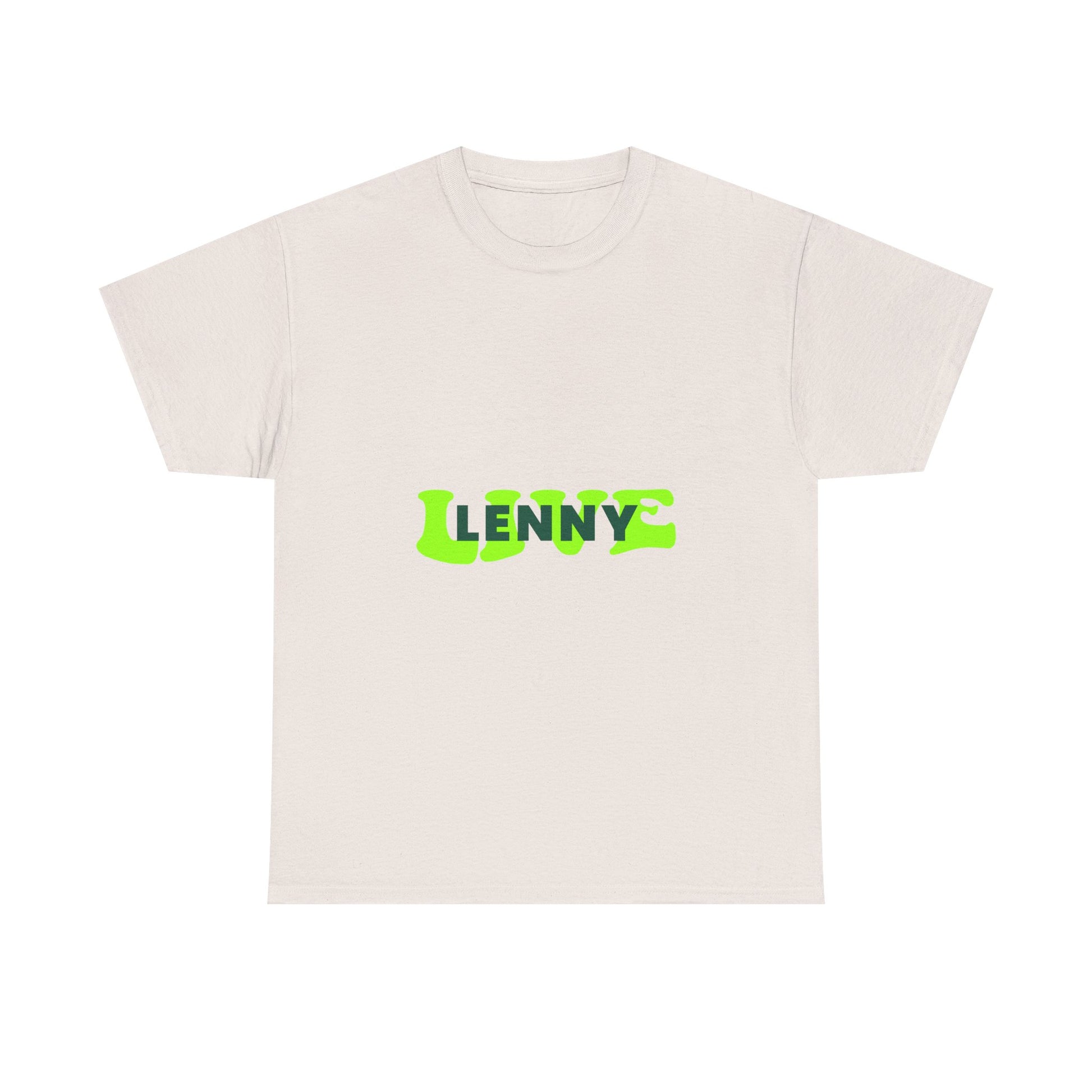 Live Lenny Pop Unisex Heavy cotton tee Printify
