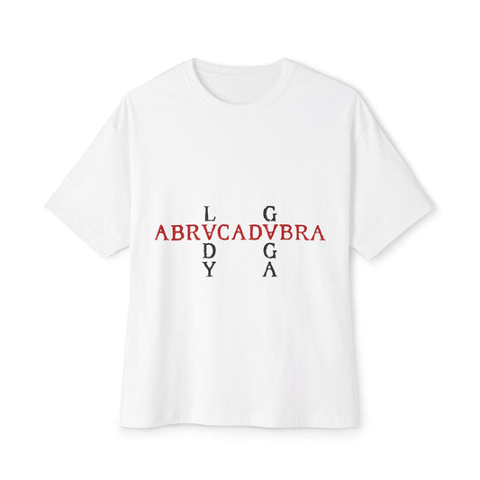ABRVCADVRA Gothic Spell-Unisex Oversized Tee Printify