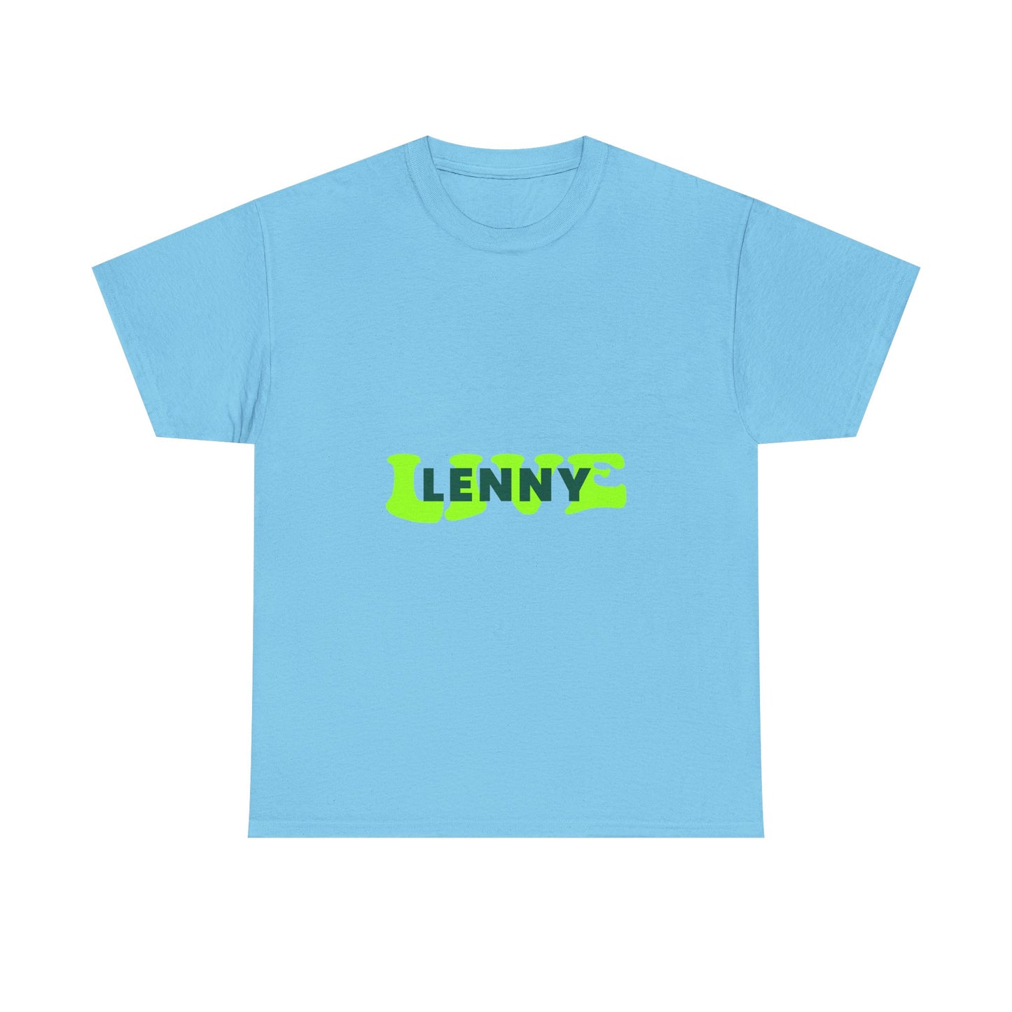 Live Lenny Pop Unisex Heavy cotton tee Printify