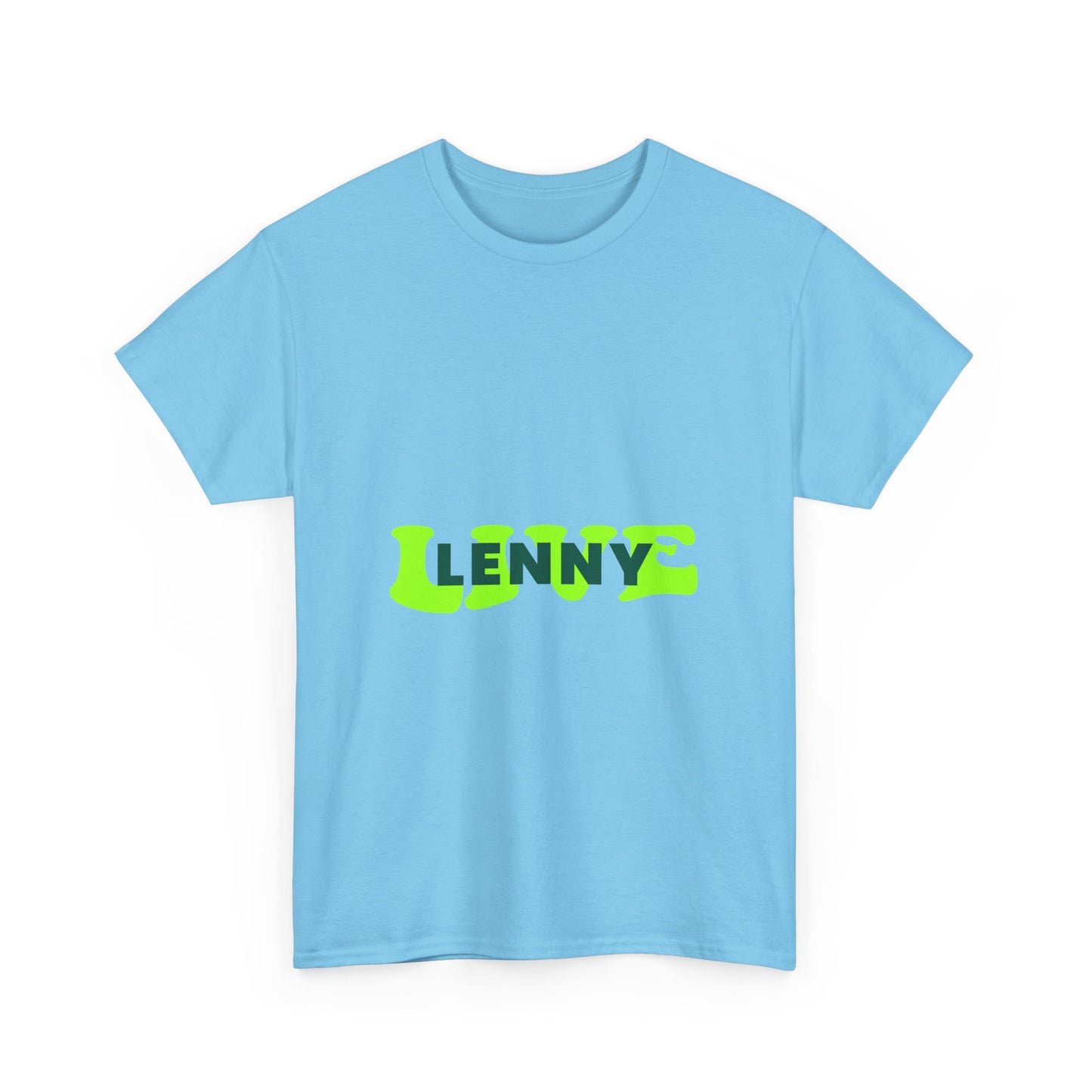 Live Lenny Pop Unisex Heavy cotton tee Printify