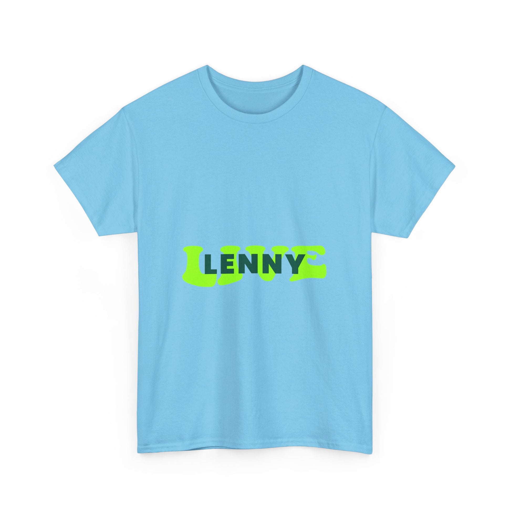 Live Lenny Pop Unisex Heavy cotton tee Printify