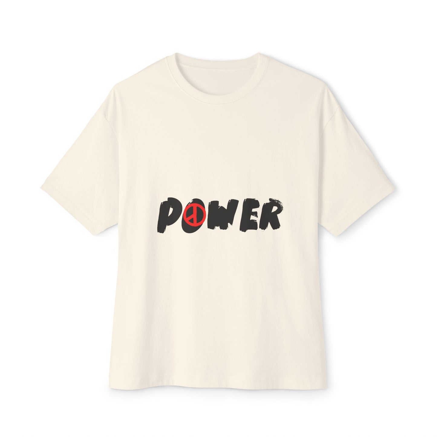 Peace Vibes Streetwear Unisex Oversized Boxy Tee - snazzymerch