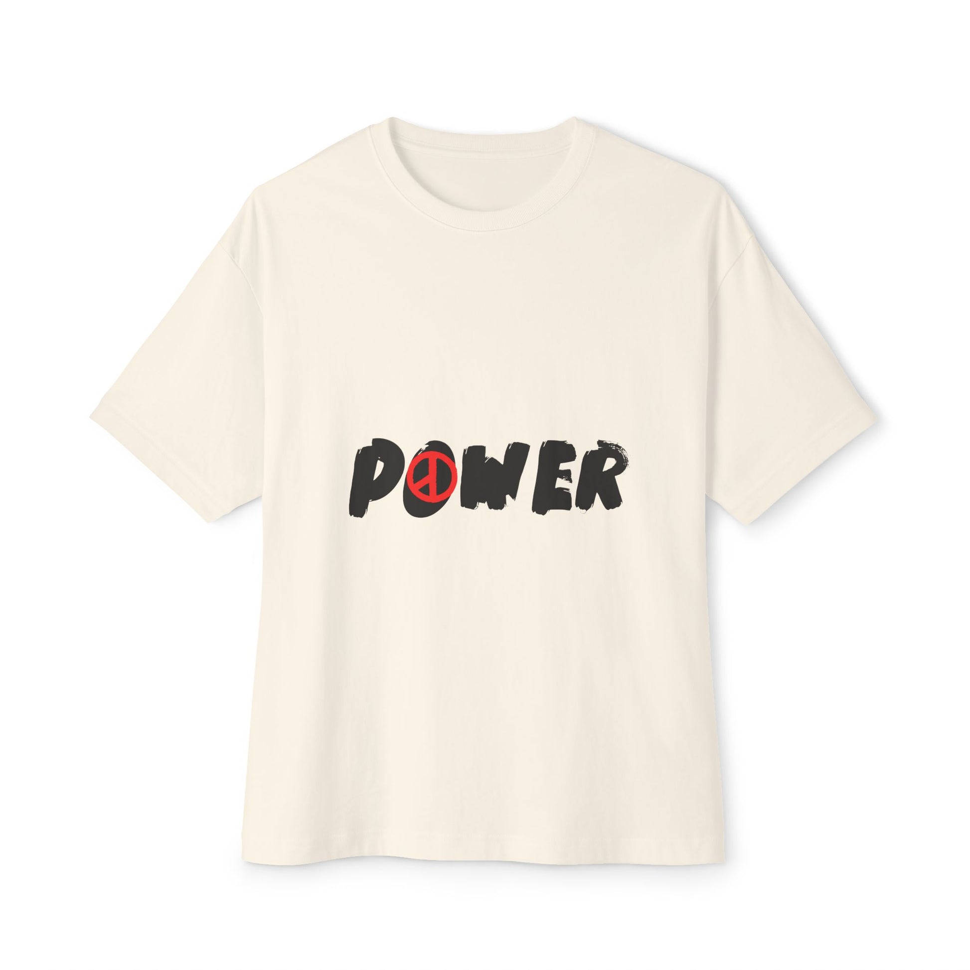 Peace Vibes Streetwear Unisex Oversized Boxy Tee - snazzymerch