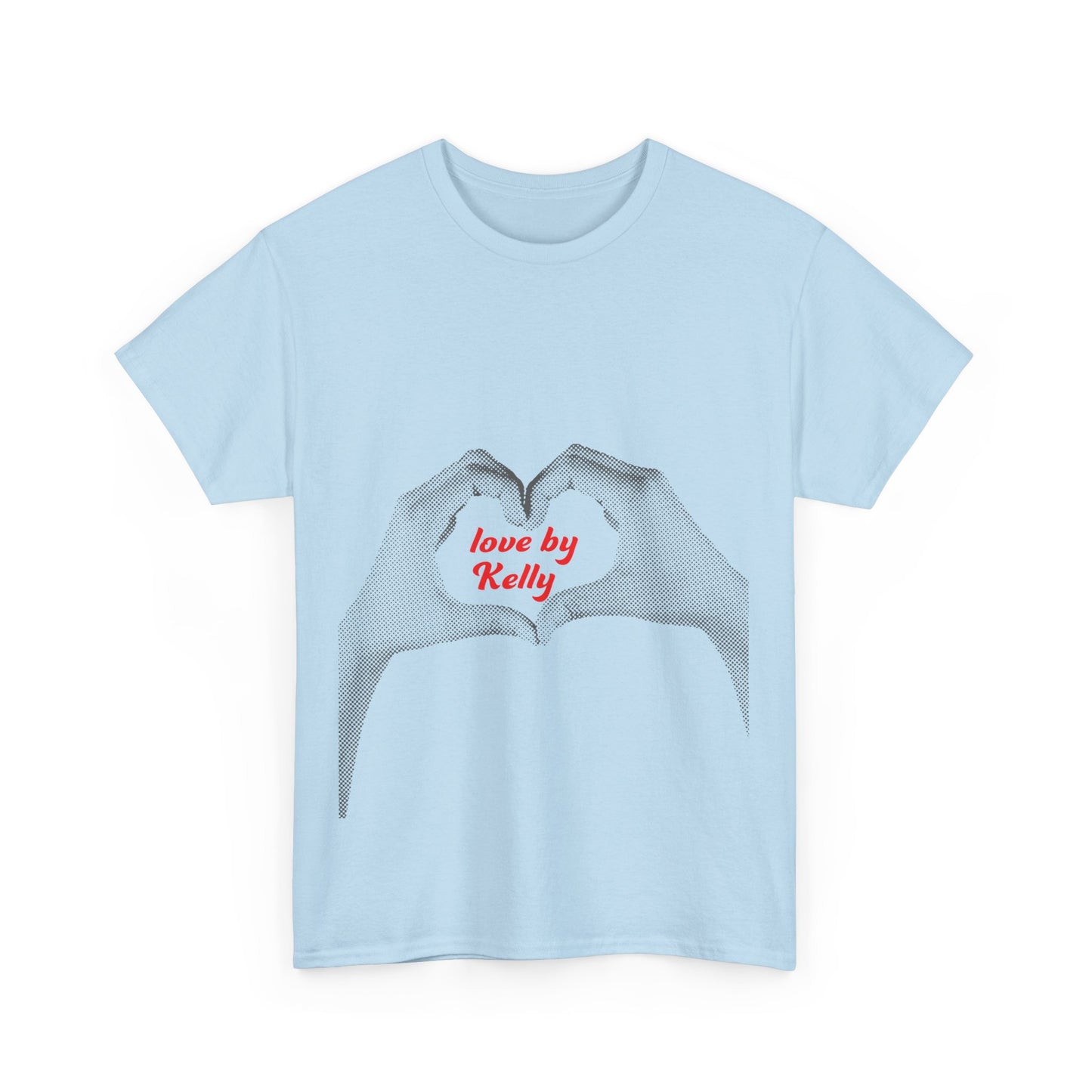 Love Echo by K Unisex Heavy cotton tee Printify