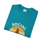 Dyed T-shirt – Snazzy Social Distance Edition Printify