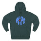 Heart of Hope Retro Three-Panel Fleece Hoodie - snazzymerch