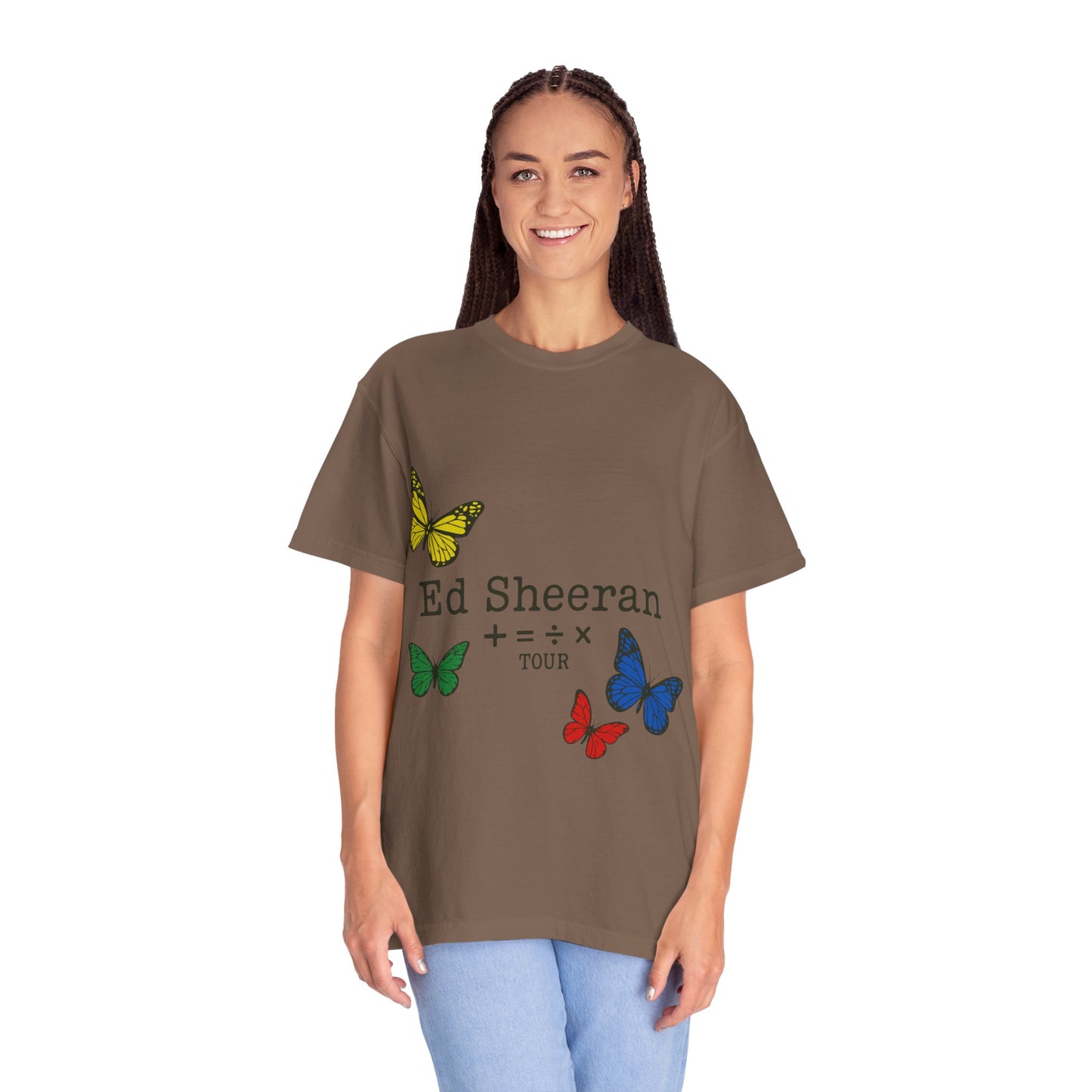 Ed Sheeran Butterfly Dyed T-Shirt | Vintage Fit