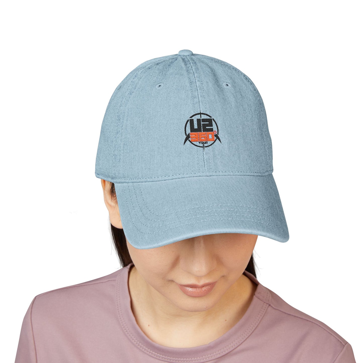 Tree Silhouette Denim Hat (Embroidery) - snazzymerch