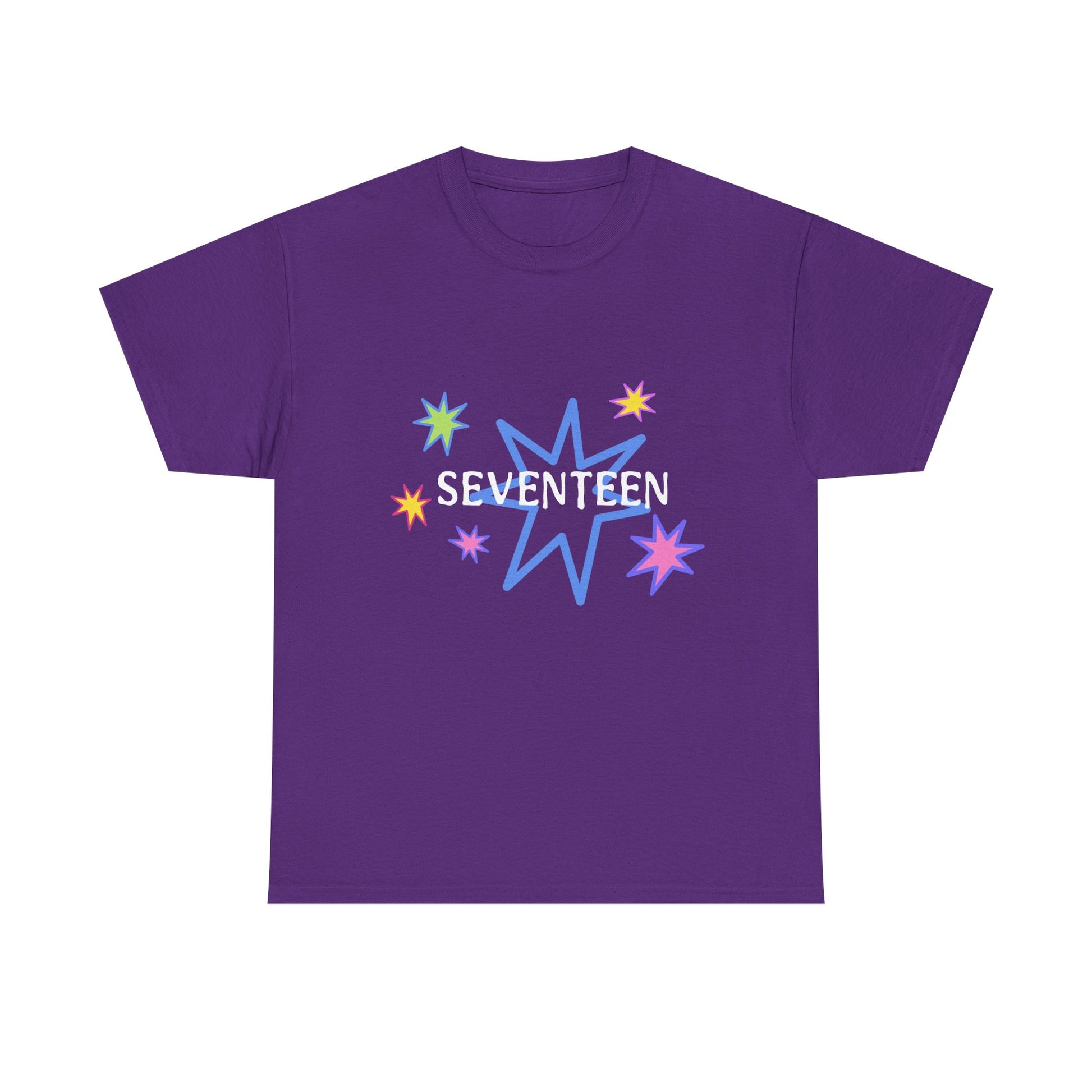 Starlight Seventeen Unisex Heavy Cotton Tee - snazzymerch