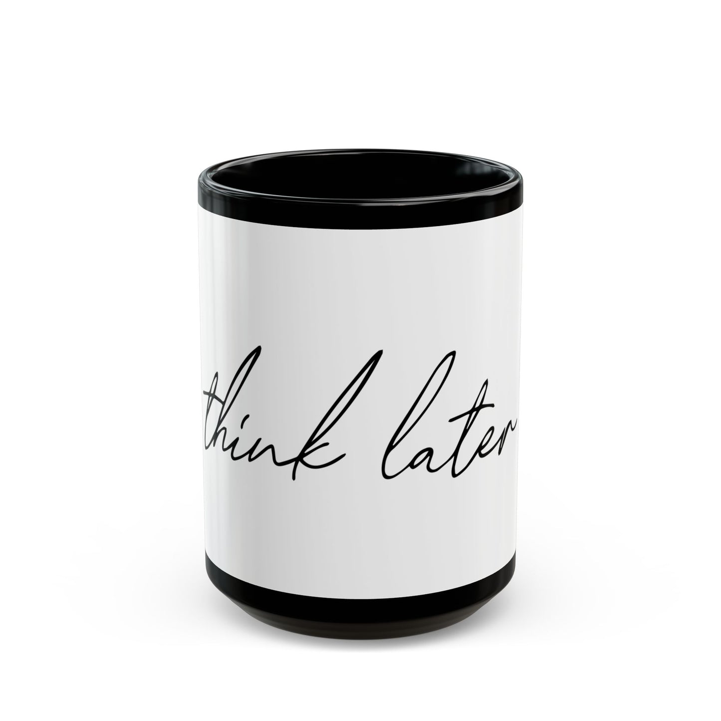 Retro Bold Black Mug (11oz, 15oz) - snazzymerch