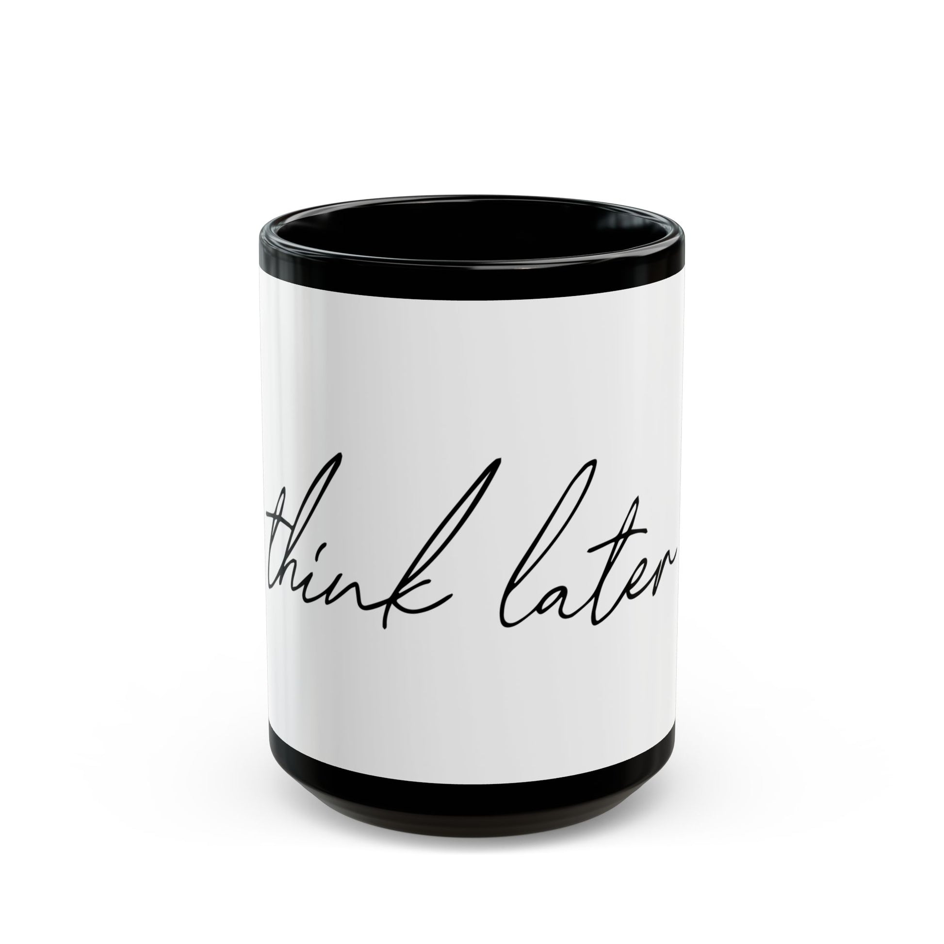 Retro Bold Black Mug (11oz, 15oz) - snazzymerch