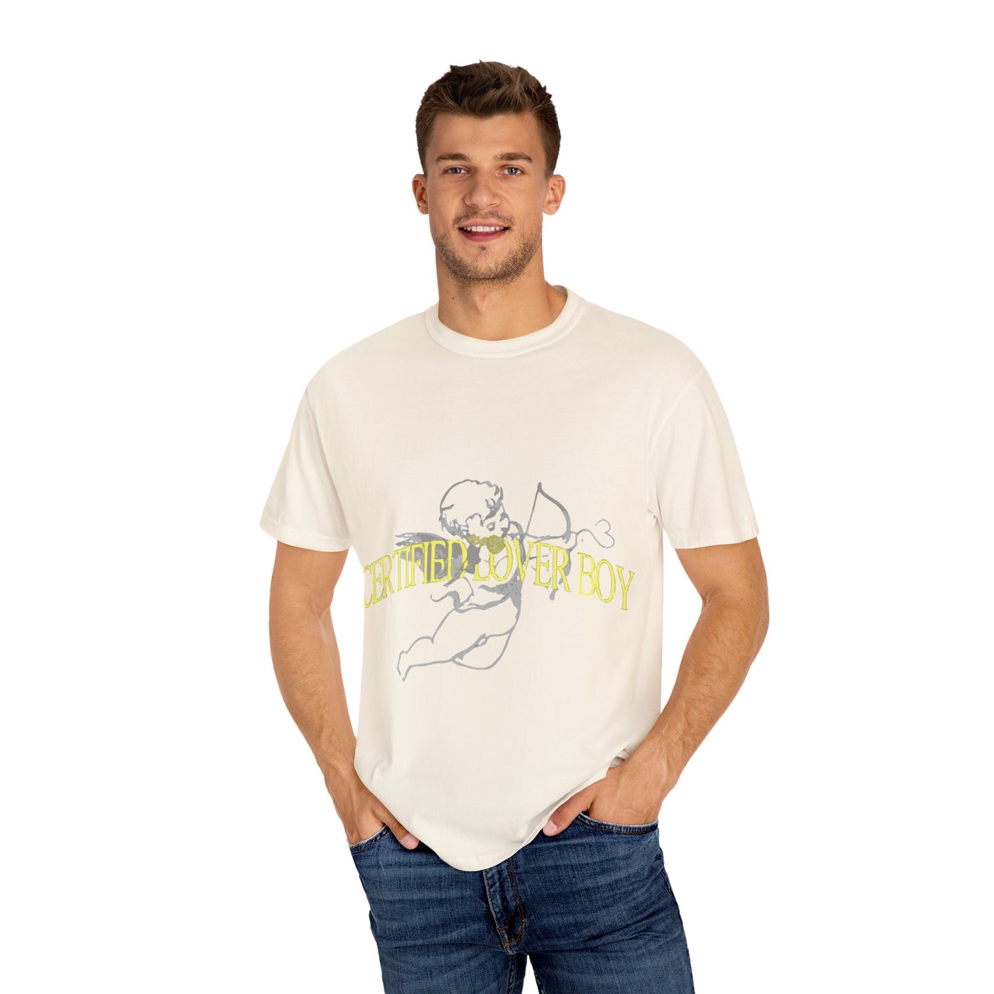 Cupid Lover Boy Dyed Tshirt Printify