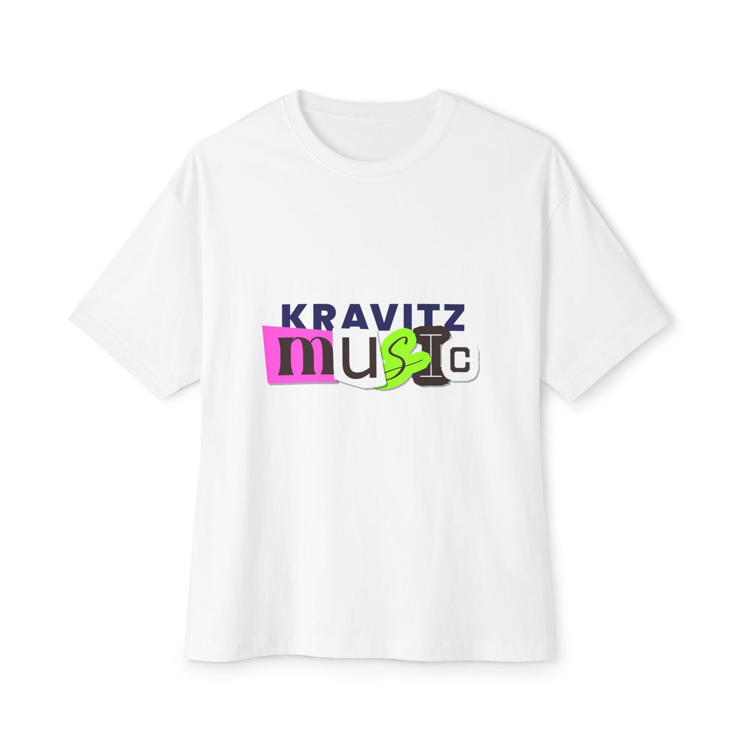 Mixed Tape Music Unisex Oversized Boxy tee Printify