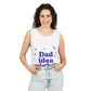 Dad Idea Right! Star & Butterfly-Dyed Tank Top Printify