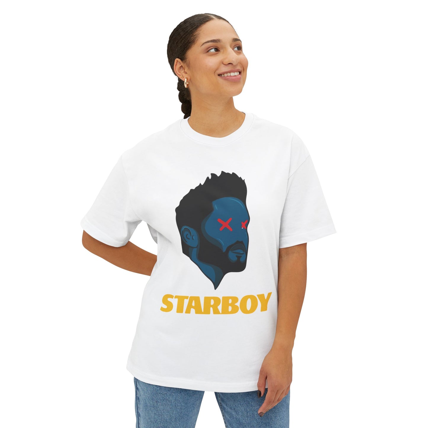 Neon Vision Unisex Oversized Boxy Tee - snazzymerch