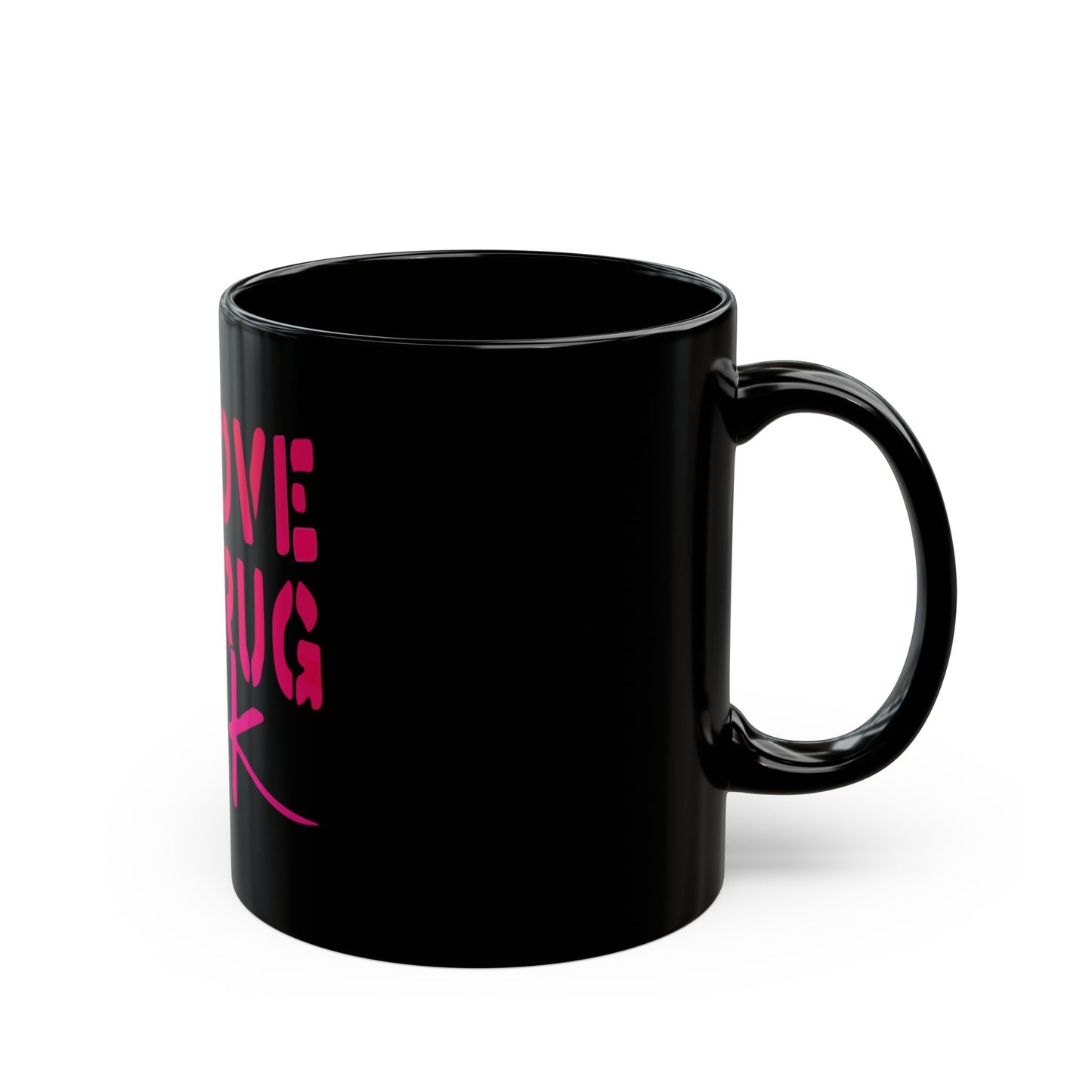 Love & Energy Black Mug (11oz, 15oz) - snazzymerch