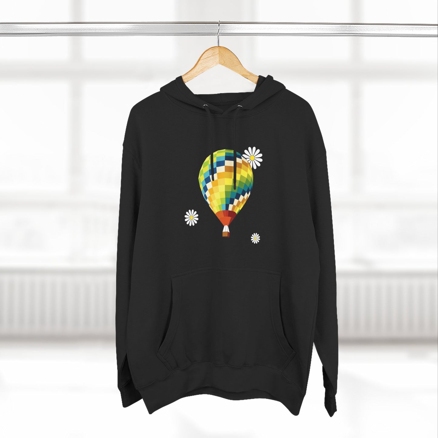 Dream Balloon GraphicThree-Panel Fleece Hoodie - snazzymerch