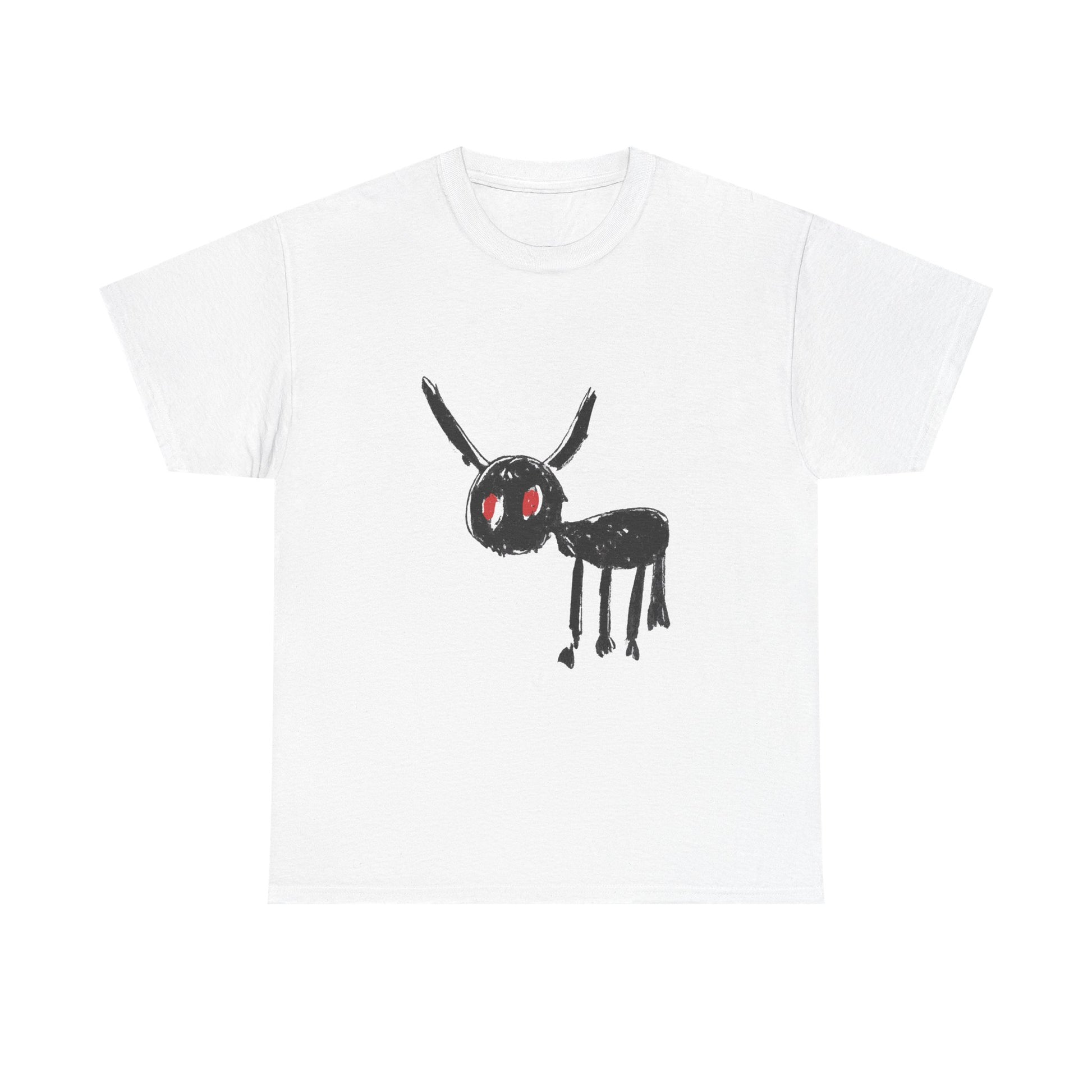 Demon Sketch Heavy Cotton Tee Printify