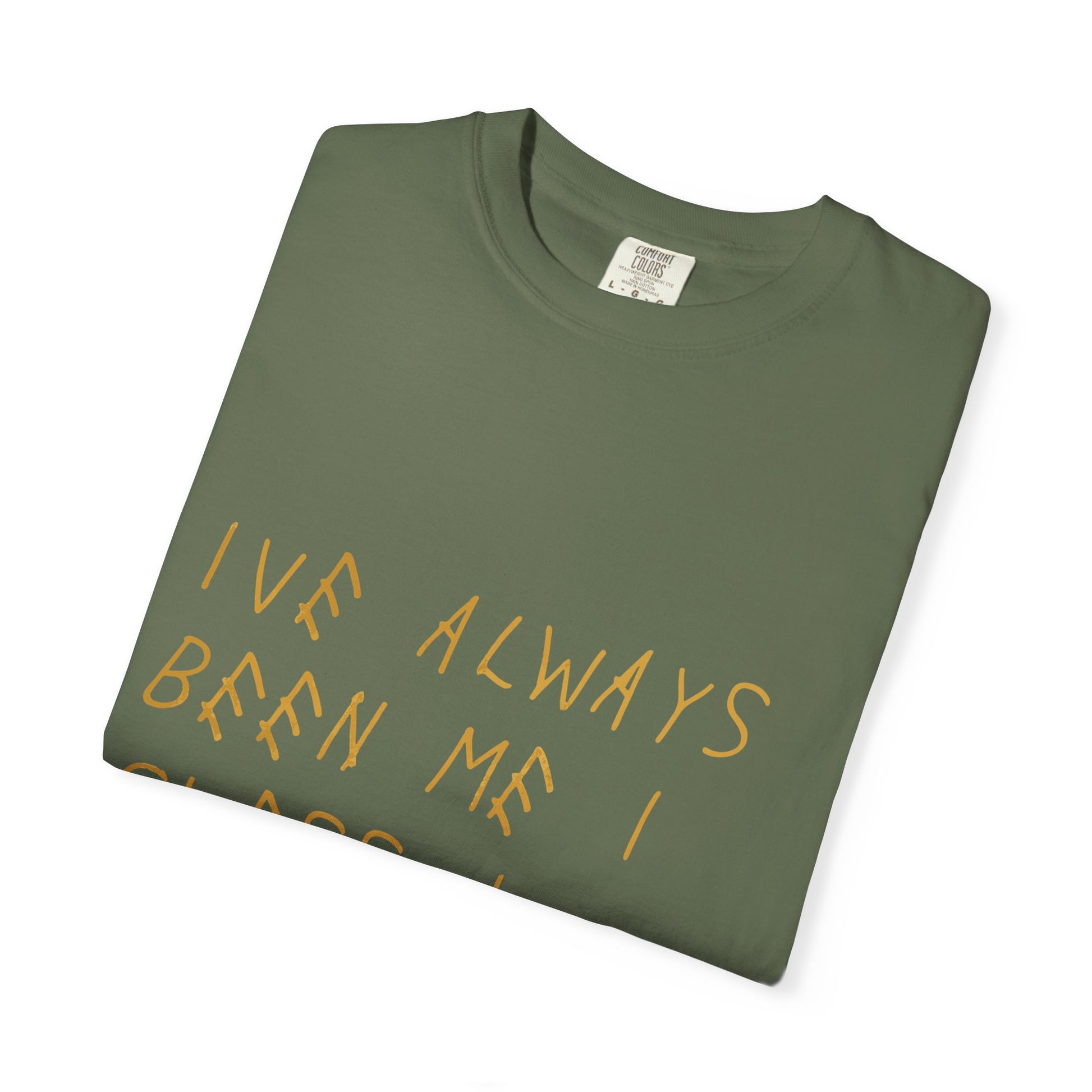 Know Myself Lyric Script Dyed Tshirt Printify