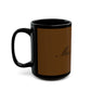 Minimalist Monochrome Black Mug (11oz, 15oz) - snazzymerch