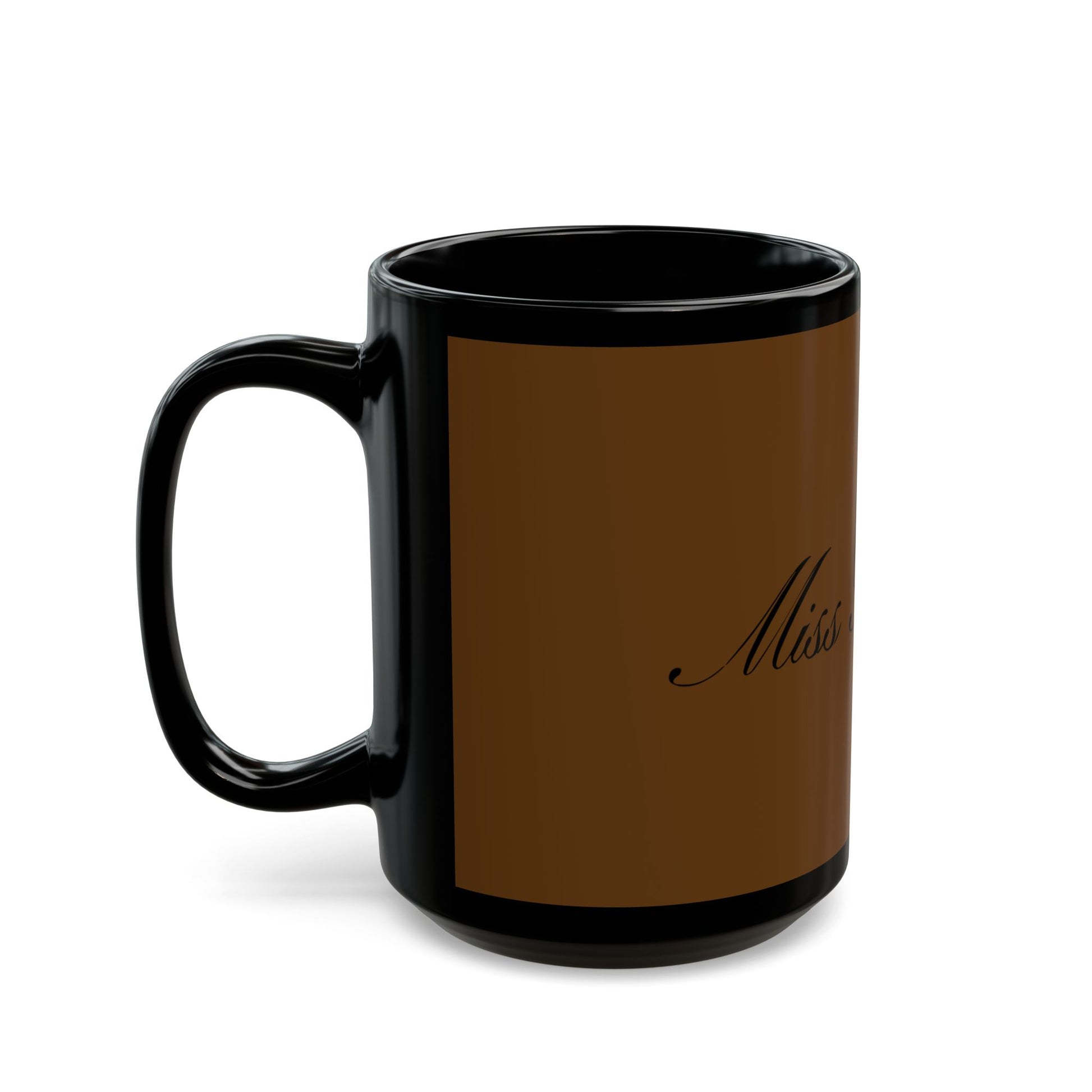 Minimalist Monochrome Black Mug (11oz, 15oz) - snazzymerch