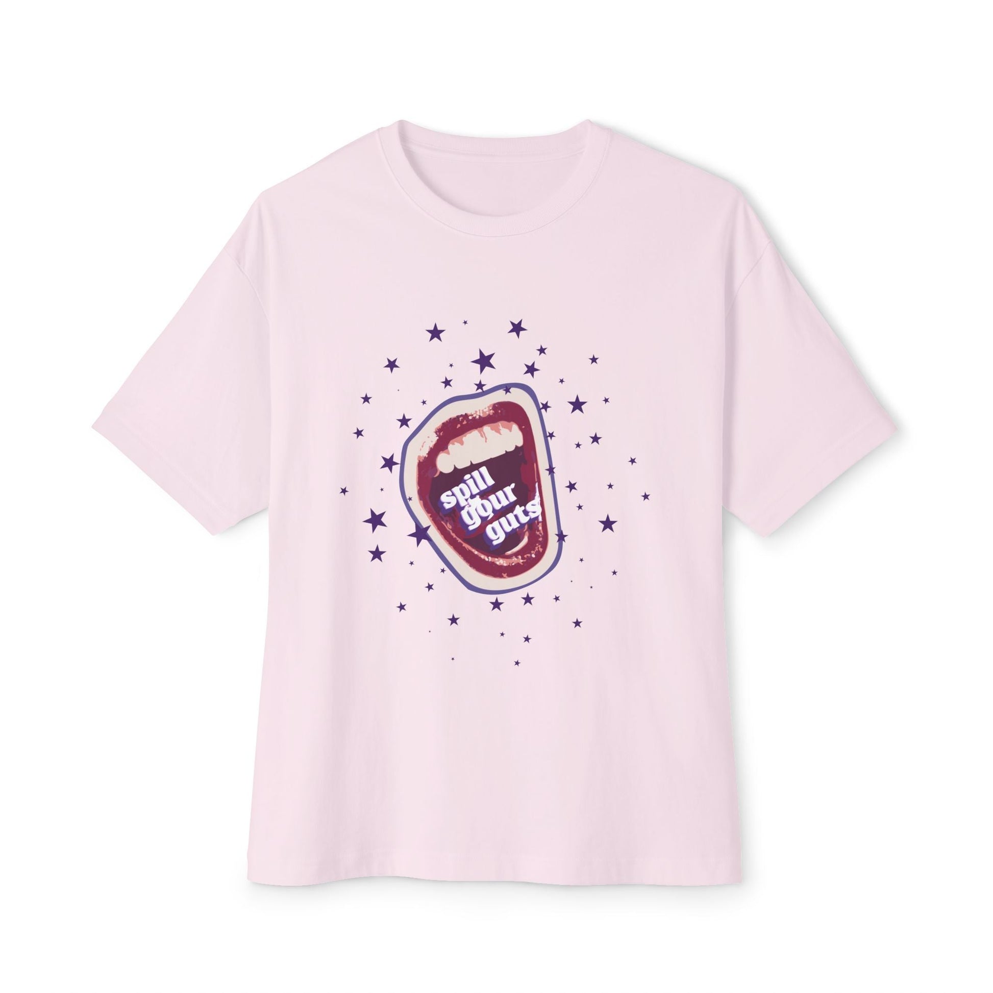 Spill Your Guts Scream-Oversized Tee Printify