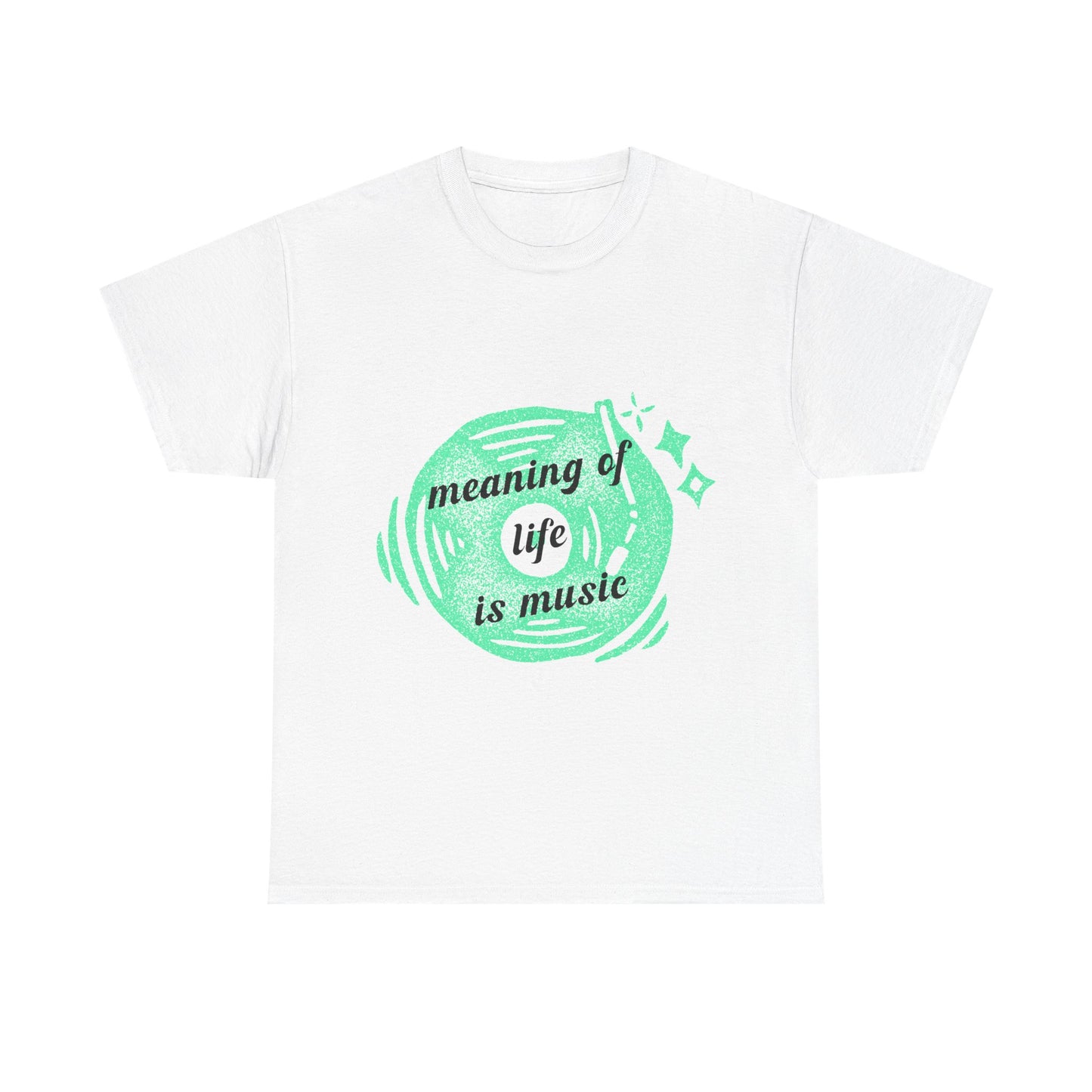 Vinyl Dreams Speak Unisex Heavy cotton tee Printify