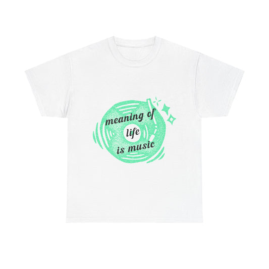 Vinyl Dreams Speak Unisex Heavy cotton tee Printify