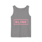 Minimal BLINK Logo – Dyed Tank Top Printify