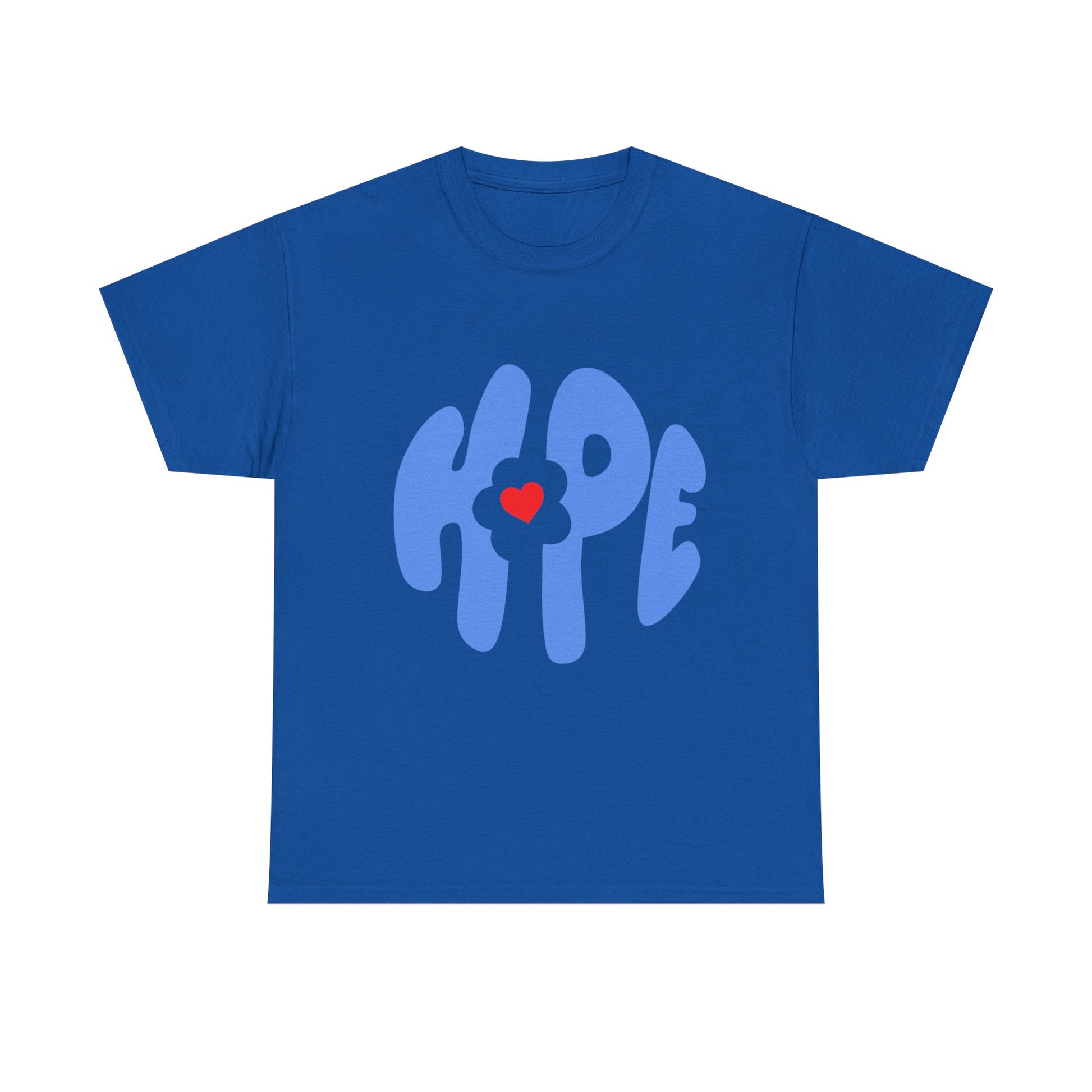 Heart of Hope Retro Unisex Heavy Cotton Tee - snazzymerch